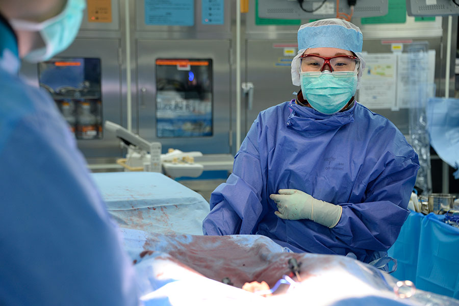手術の様子